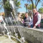 ALCALDE ALFONSO SÁNCHEZ GARCÍA VERIFICA QUE LAS FUENTES DEL CENTRO HISTÓRICO FUNCIONEN CORRECTAMENTE TRAS MANTENIMIENTO