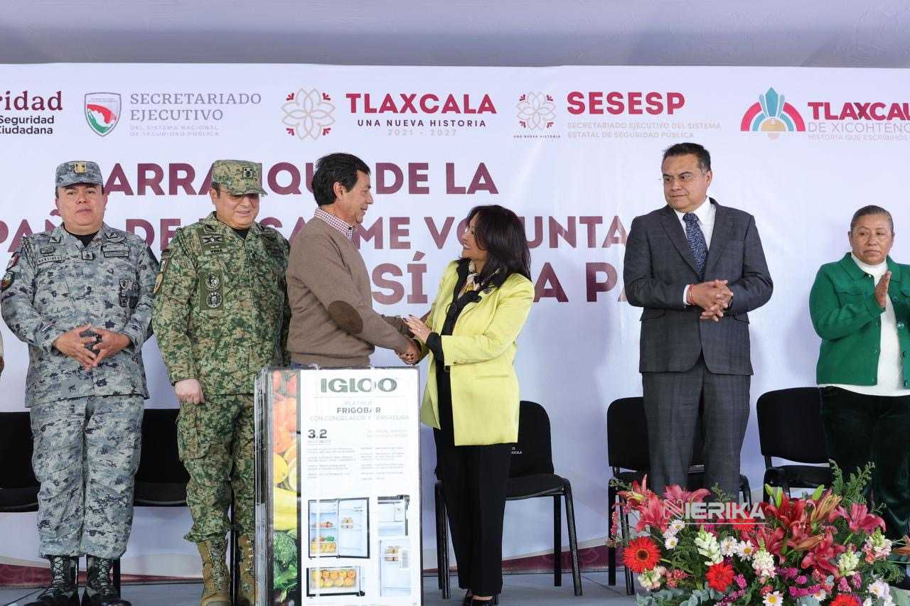 INICIA EN TLAXCALA LA CAMPAÑA DE DESARME VOLUNTARIO 2026 “SÍ AL DESARME, SÍ A LA PAZ”