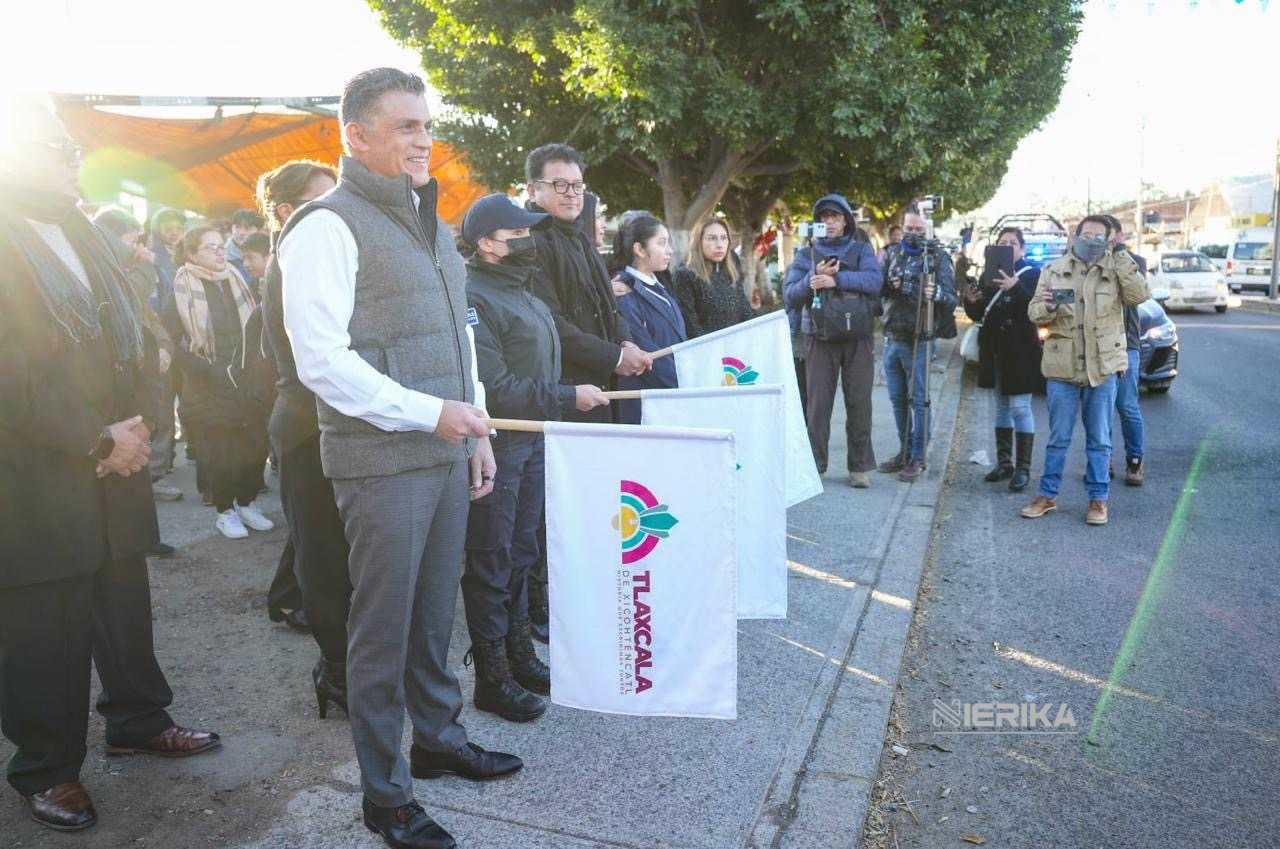 ALCALDE ALFONSO SÁNCHEZ GARCÍA ACTIVA OPERATIVO REGRESO A CLASES SEGURO EN TELESECUNDARIA DE SANTA MARÍA ACUITLAPILCO