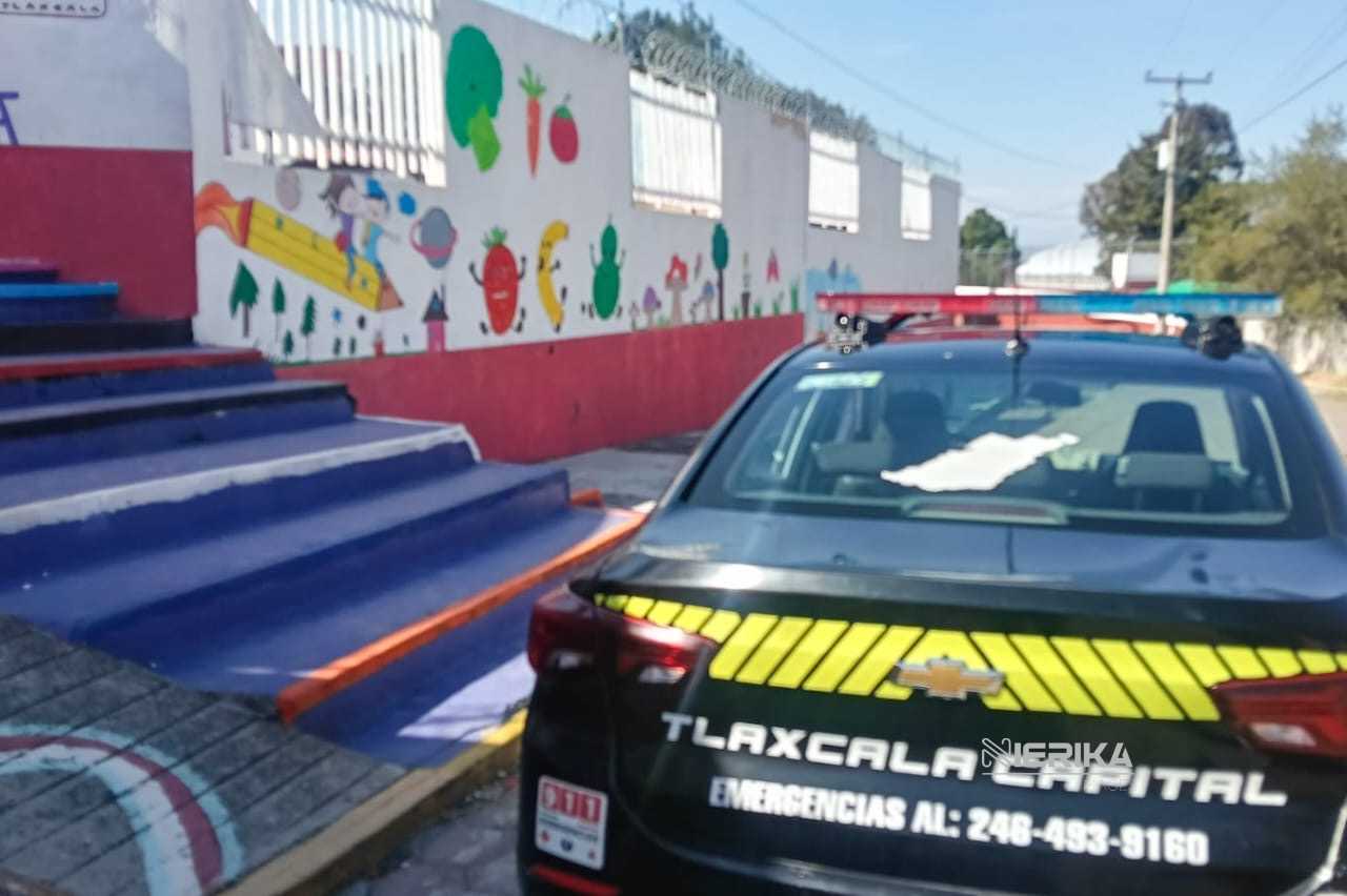 DURANTE ESTAS VACACIONES, POLICÍA MUNICIPAL DE TLAXCALA MANTIENE VIGILANCIA PERMANENTE EN LAS ESCUELAS