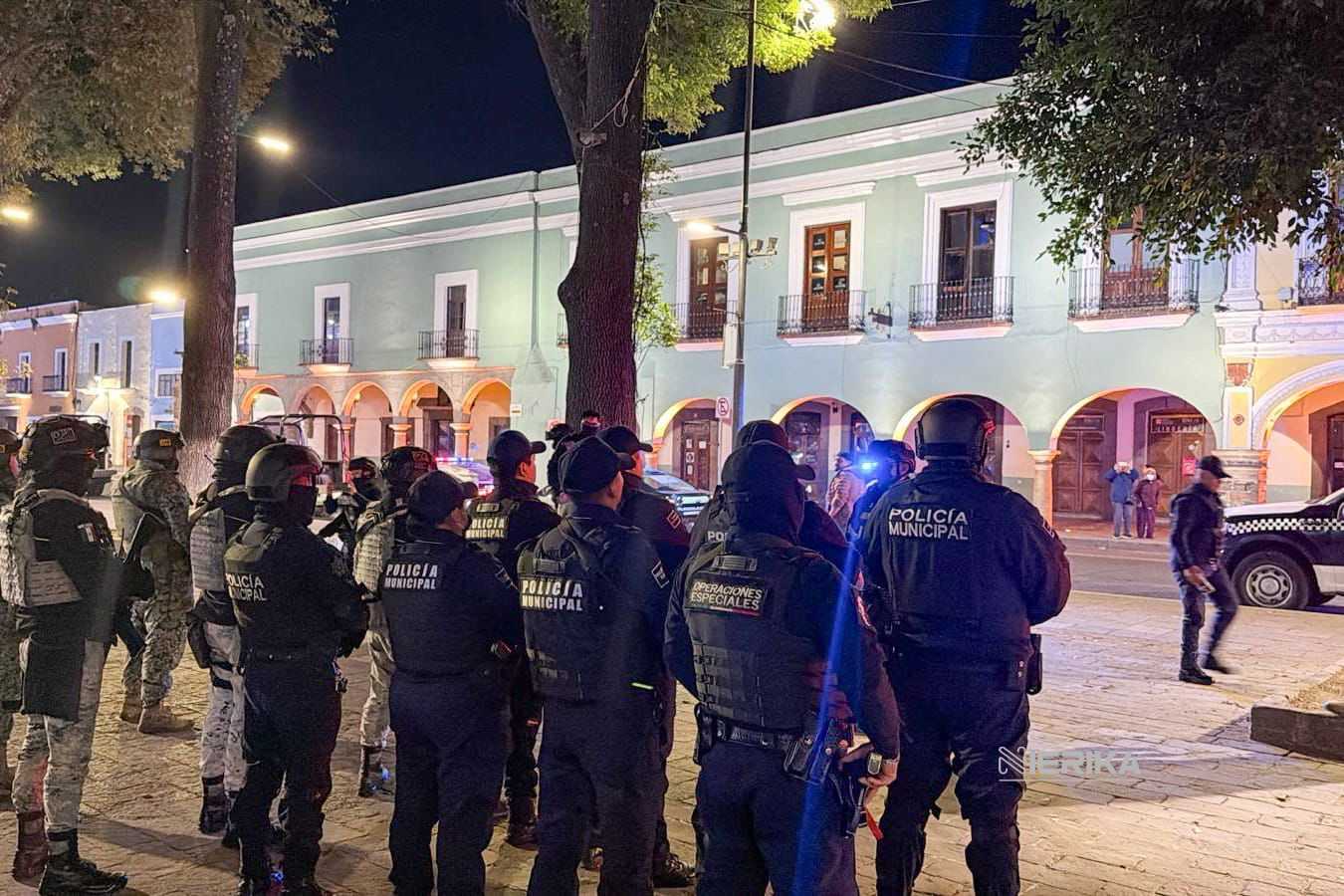 POLICÍA MUNICIPAL DE TLAXCALA REFUERZA LA SEGURIDAD CON OPERATIVO INTERINSTITUCIONAL