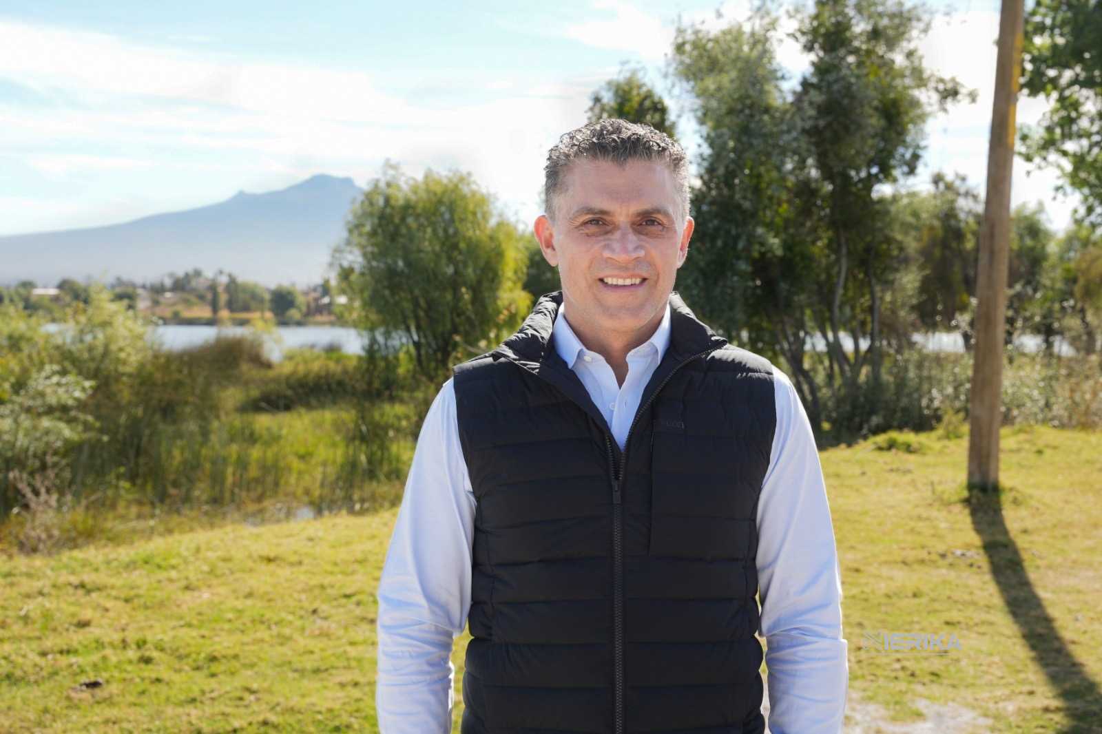 SUPERVISA ALFONSO SÁNCHEZ GARCÍA AVANCES EN EL RESCATE INTEGRAL DE LA LAGUNA DE ACUITLAPILCO