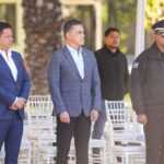 Alfonso Sánchez García, asistió a la Ceremonia de Toma de Posesión y Protesta de Bandera en la 23/ZM
