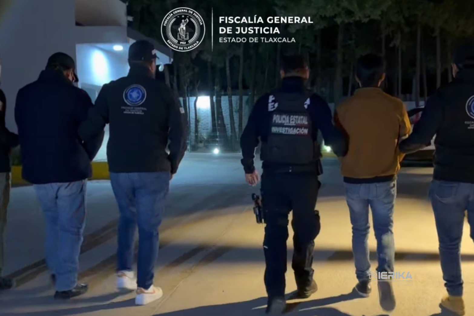 APREHENDE FGJE A UNA MUJER Y DOS HOMBRES POR FEMINICIDIO