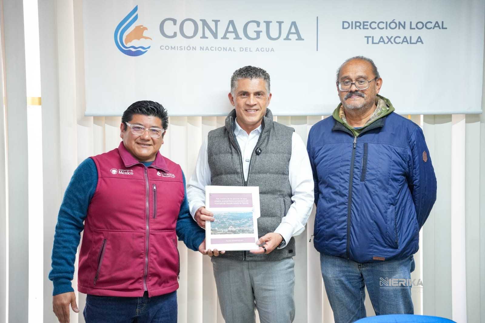 ALCALDE ALFONSO SÁNCHEZ GARCÍA FIRMA CON LA CONAGUA PLAN ESTRATÉGICO EN MATERIA DE AGUA Y SANEAMIENTO