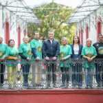 ALCALDE ALFONSO SÁNCHEZ GARCÍA ENTREGA UNIFORMES DEPORTIVOS A ADULTOS MAYORES DEL EQUIPO “GUERREROS DE XICOH”