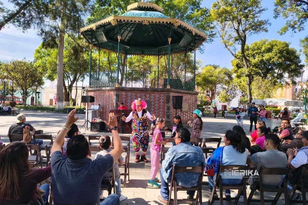 AYUNTAMIENTO DE TLAXCALA IMPULSA ESPACIOS DE RECREACIÓN FAMILIAR EN EL CENTRO HISTÓRICO
