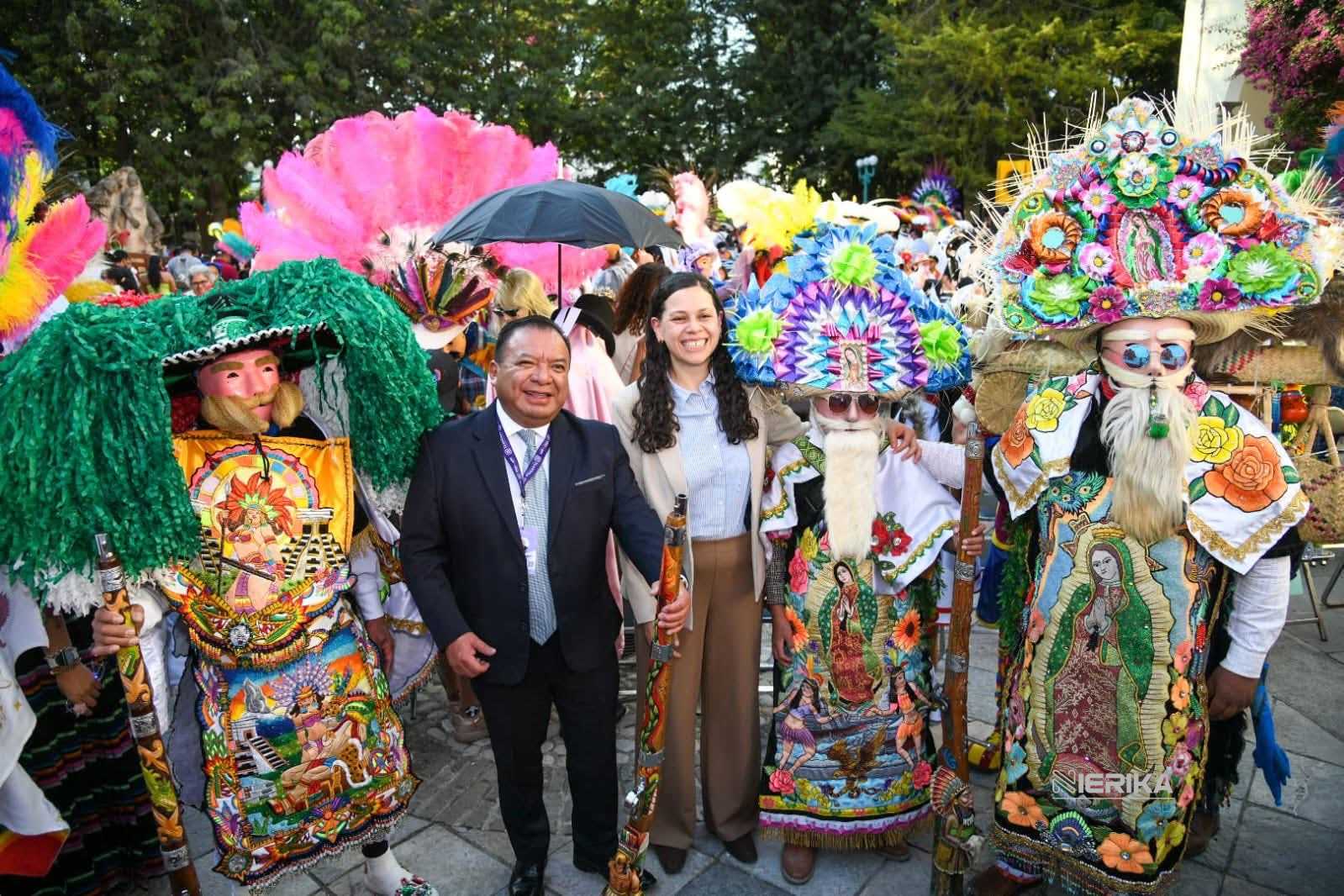 GOBIERNO DEL ESTADO FORTALECE TRADICIÓN DEL CARNAVAL TLAXCALA 2026 CON APOYO A CAMADAS DE HUEHUES