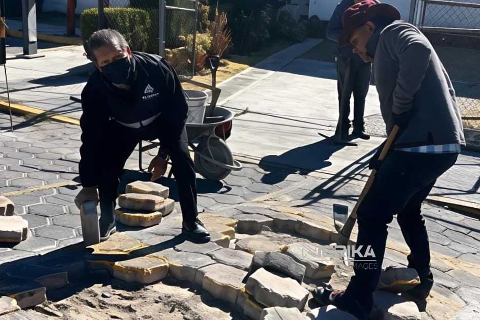 CON MENOS ESCRITORIO Y MÁS TERRITORIO GOBIERNO DE ALFONSO SÁNCHEZ CONTINÚA LA ATENCIÓN A VIALIDADES Y ESPACIOS PÚBLICOS