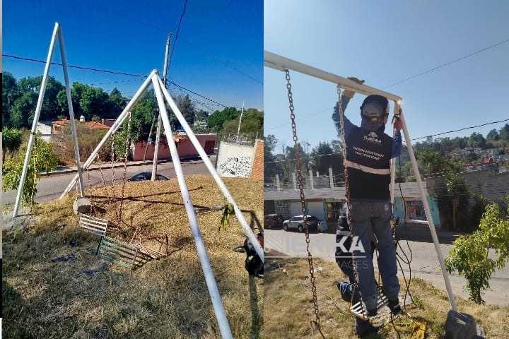 GOBIERNO QUE ESCUCHA Y RESUELVE RESCATA ESPACIOS PÚBLICOS EN TEPEHITEC, OCOTLÁN, IXTULCO Y TLACOMULCO