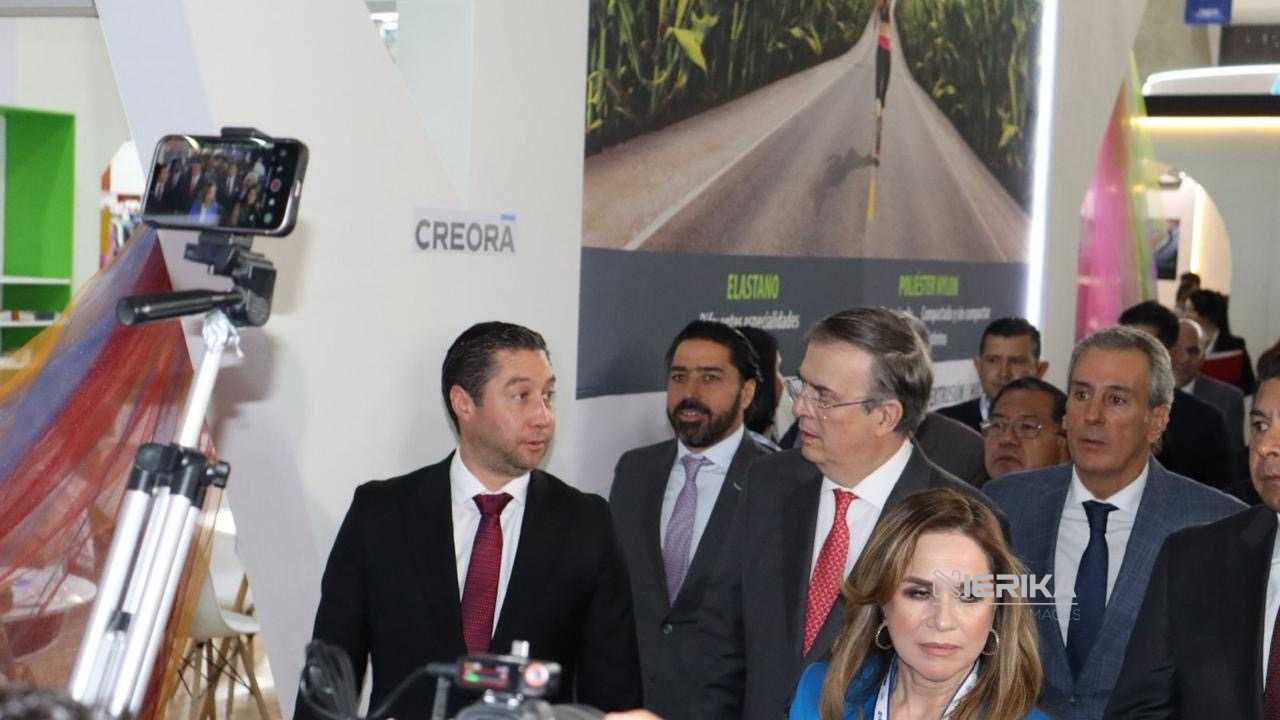 TLAXCALA Y PUEBLA DEBEN SER EL EPICENTRO DE LA INDUSTRIA TEXTIL EN MÉXICO: MARCELO EBRARD
