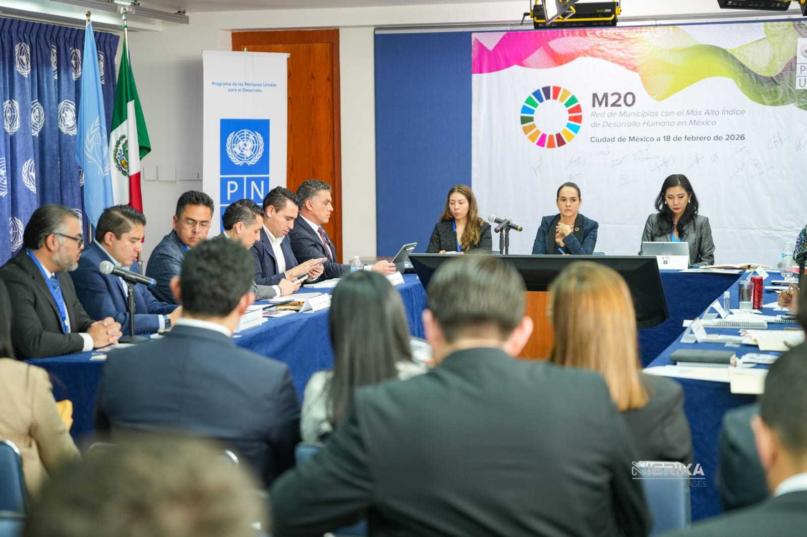 DESARROLLO HUMANO SERÁ EL EJE DEL ENCUENTRO DEL M20 DE LA ONU QUE TENDRÁ SEDE EN LA CAPITAL, CONFIRMA ALFONSO SÁNCHEZ GARCÍA