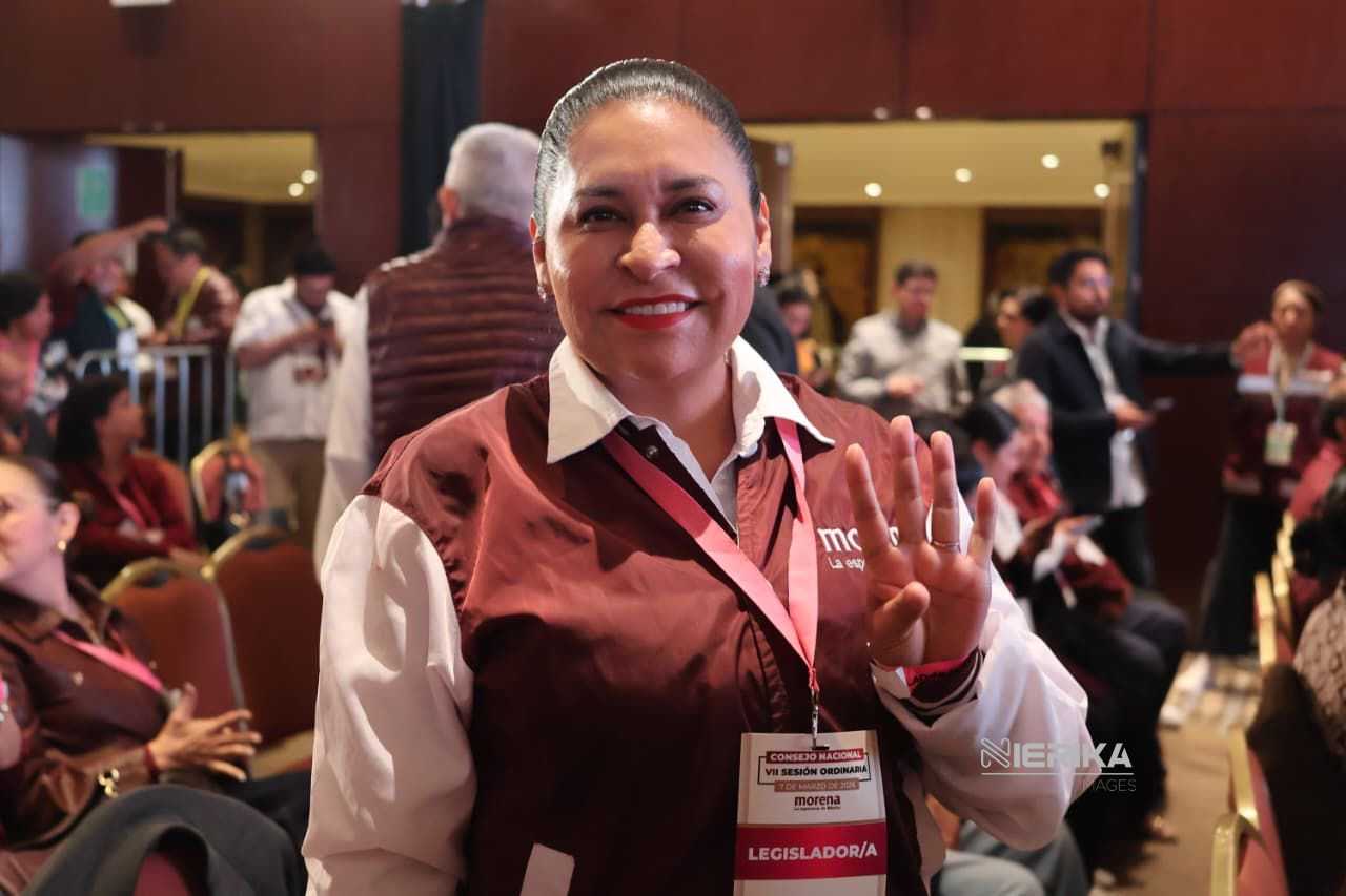 “Morena es mi casa y mi convicción de lucha”: Ana Lilia Rivera en el Consejo Nacional del Movimiento