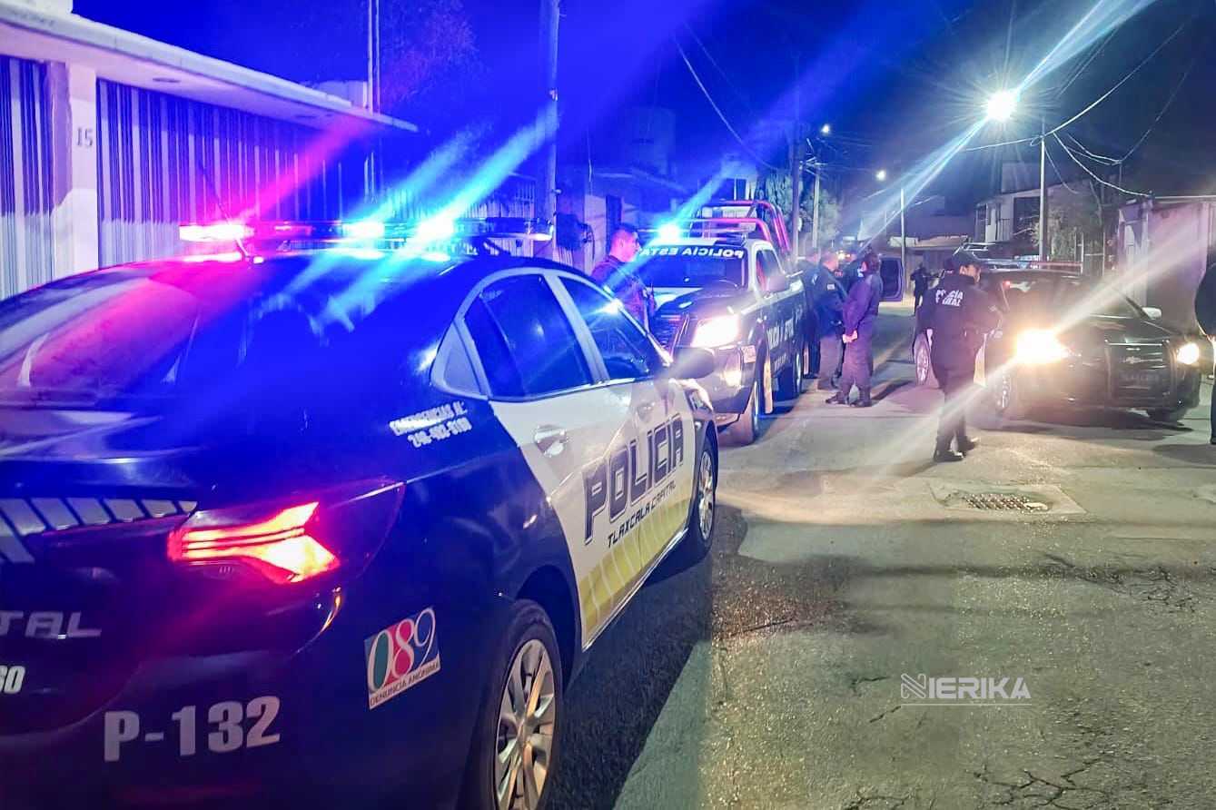 POLICÍA MUNICIPAL DE TLAXCALA ATIENDE REPORTE POR DETONACIONES EN LA JOYA TRAS REPORTE CIUDADANO