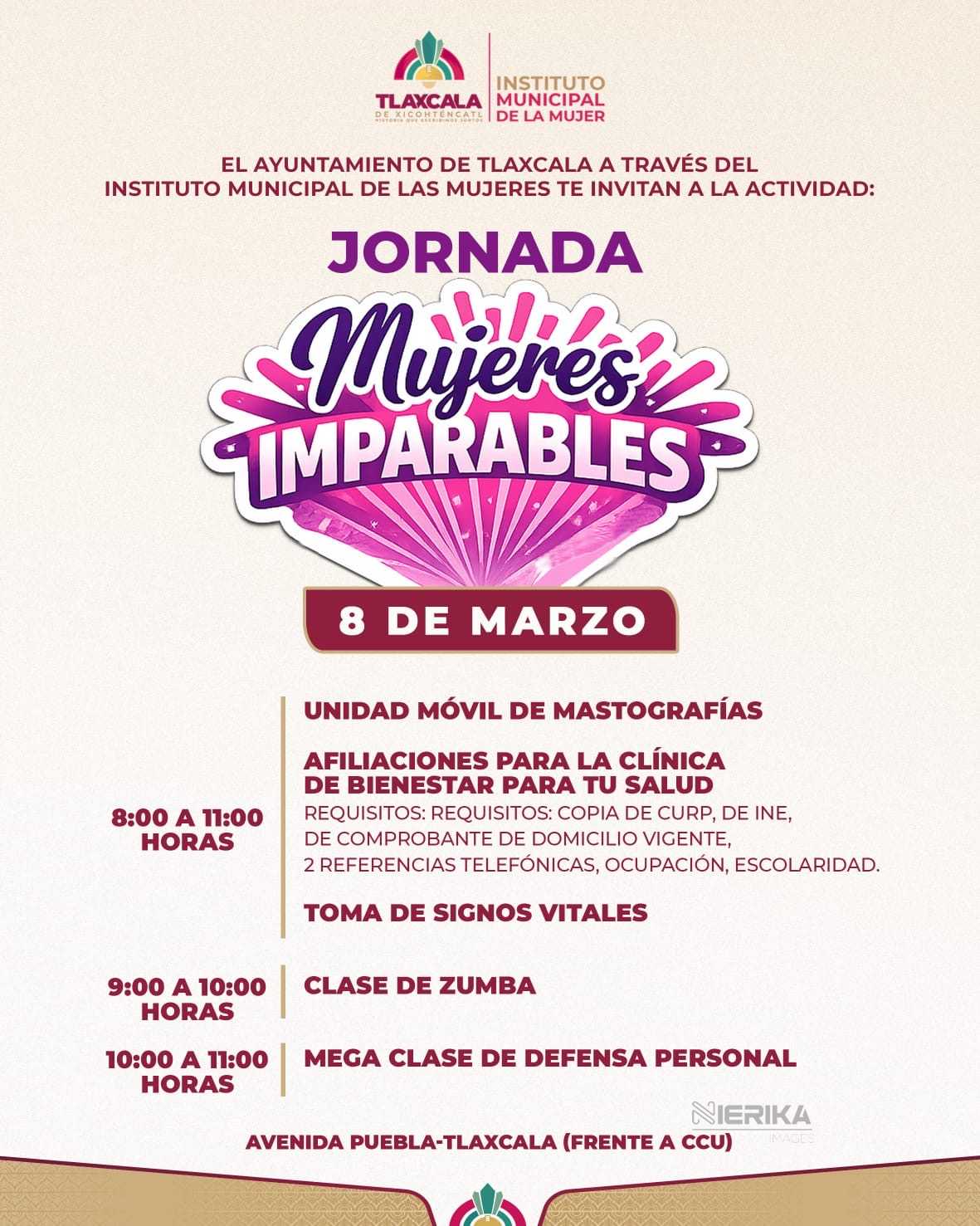 CON JORNADA «MUJERES IMPARABLES» EL AYUNTAMIENTO ACERCA SERVICIOS DE SALUD Y ACTIVIDADES DE EMPODERAMIENTO