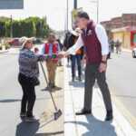 SUPERVISA ALCALDE ALFONSO SÁNCHEZ ACCIONES DE MENOS ESCRITORIO Y MÁS TERRITORIO EN EL BULEVAR DE LA CARRETERA PUEBLA-TLAXCALA