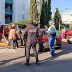 ATIENDE POLICÍA MUNICIPAL FUGA DE GAS EN TLAPANCALCO