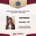 TRABAJO CONJUNTO ENTRE POLICÍA MUNICIPAL DE TLAXCALA Y VECINOS VIGILANTES PERMITE DETENCIÓN EN ADOLFO LÓPEZ MATEOS