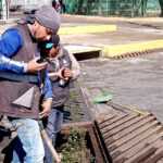 REFUERZA AYUNTAMIENTO DE TLAXCALA PREVENCIÓN ANTE LLUVIAS CON LIMPIEZA DE REJILLAS PLUVIALES