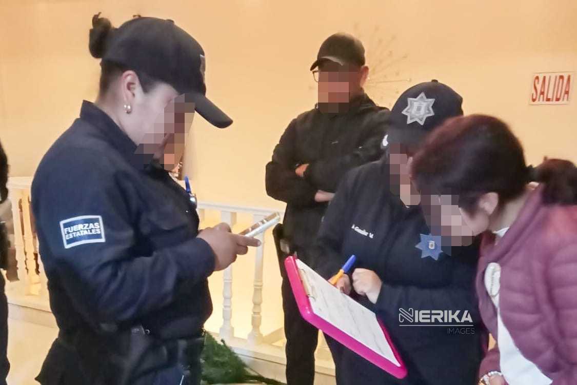 POLICÍA, PROTECCIÓN CIVIL Y DIF MUNICIPAL DE TLAXCALA INTERVIENEN ANTE REPORTE POR PRESUNTA VIOLENCIA DE PAREJA EN LA JOYA