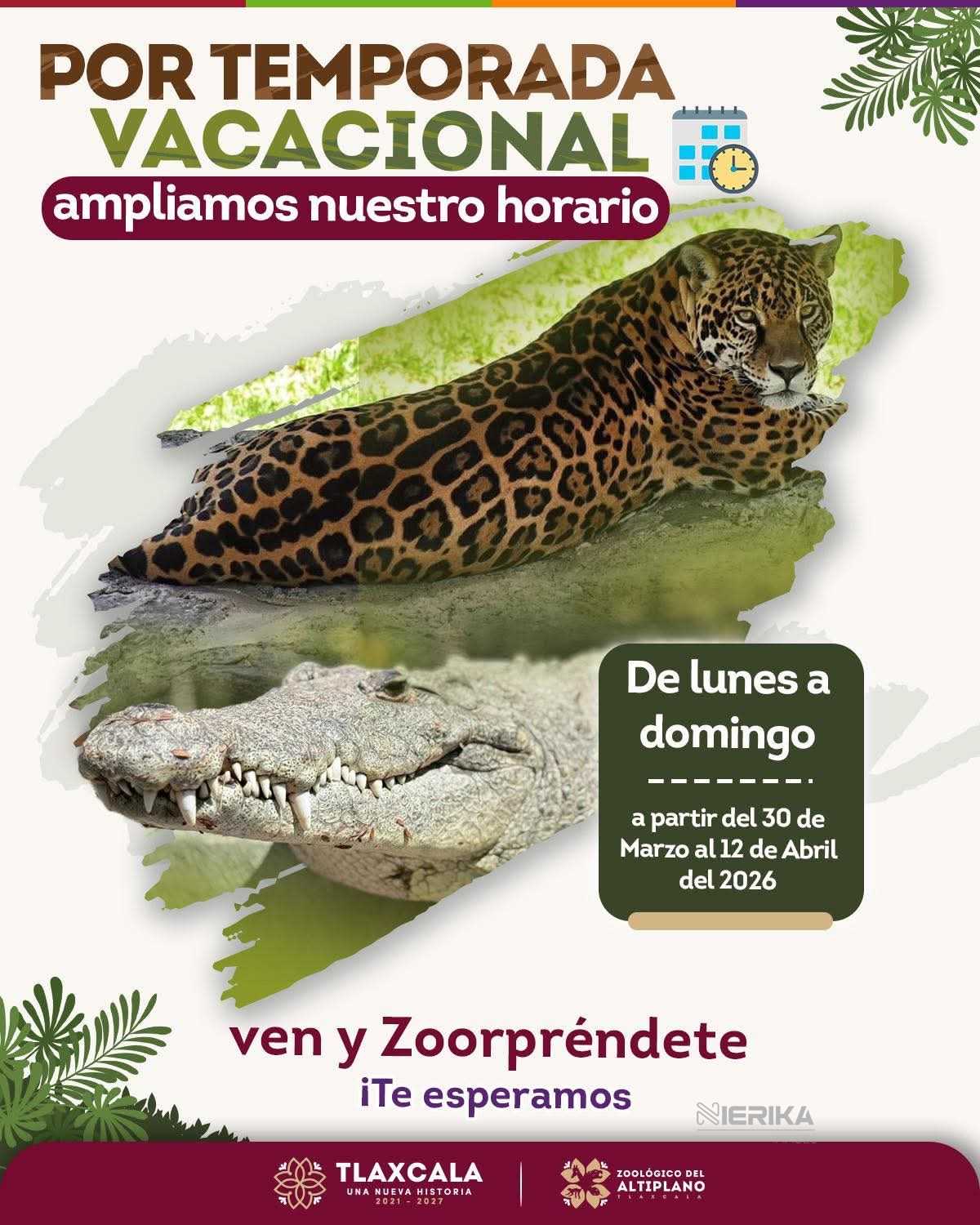 ZOOLÓGICO DEL ALTIPLANO AMPLÍA HORARIO EN VACACIONES; ABRE TODOS LOS DÍAS PARA RECIBIR A FAMILIAS Y VISITANTES