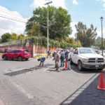 El Ayuntamiento de Tlaxcala rehabilitó la rejilla ubicada en la intersección de las calles Miguel N. Lira y Emilio Sánchez Piedras