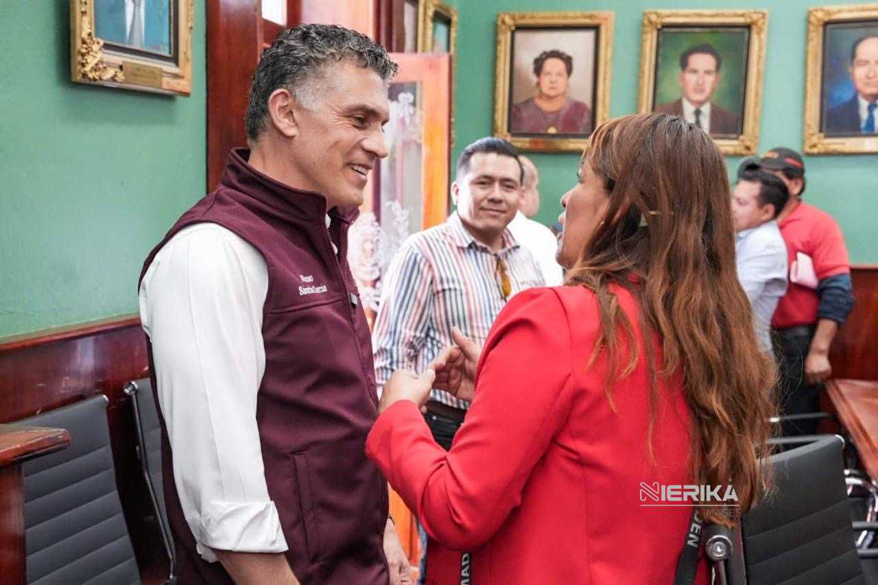 ALCALDE ALFONSO SÁNCHEZ GARCÍA FORTALECE SU CERCANÍA Y COLABORACIÓN CON COMERCIANTES DEL TIANGUIS SABATINO