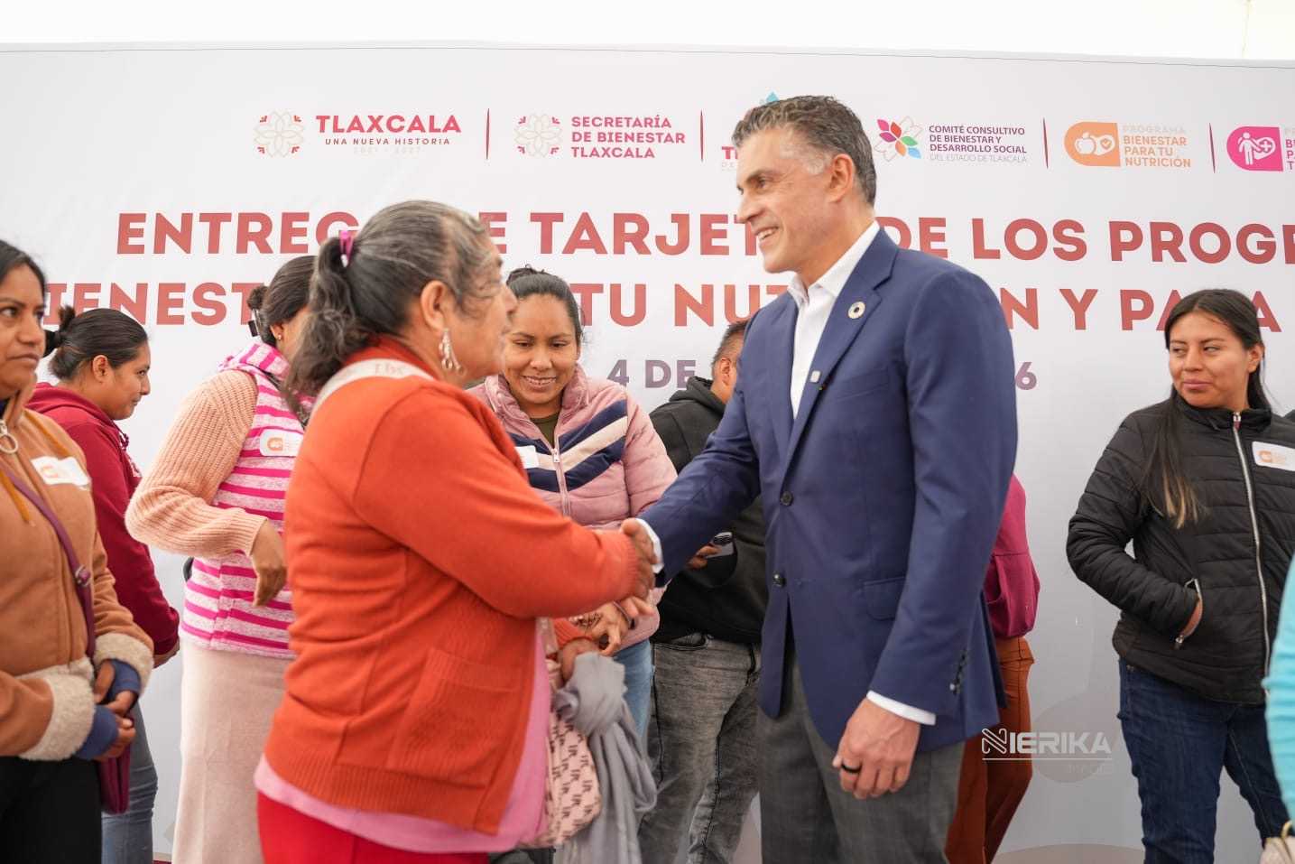 Alfonso Sánchez García asistió este miércoles al evento de Entrega de Tarjetas de los Programas “Bienestar para tu Nutrición” y “Bienestar para tu Salud”