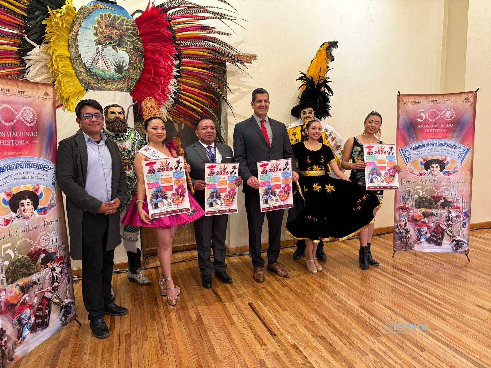 GOBIERNO DEL ESTADO PRESENTA EL CARNAVAL TLAXCALA 2026 EN LA CIUDAD DE MÉXICO Y REFUERZA SU PROYECCIÓN TURÍSTICA NACIONAL