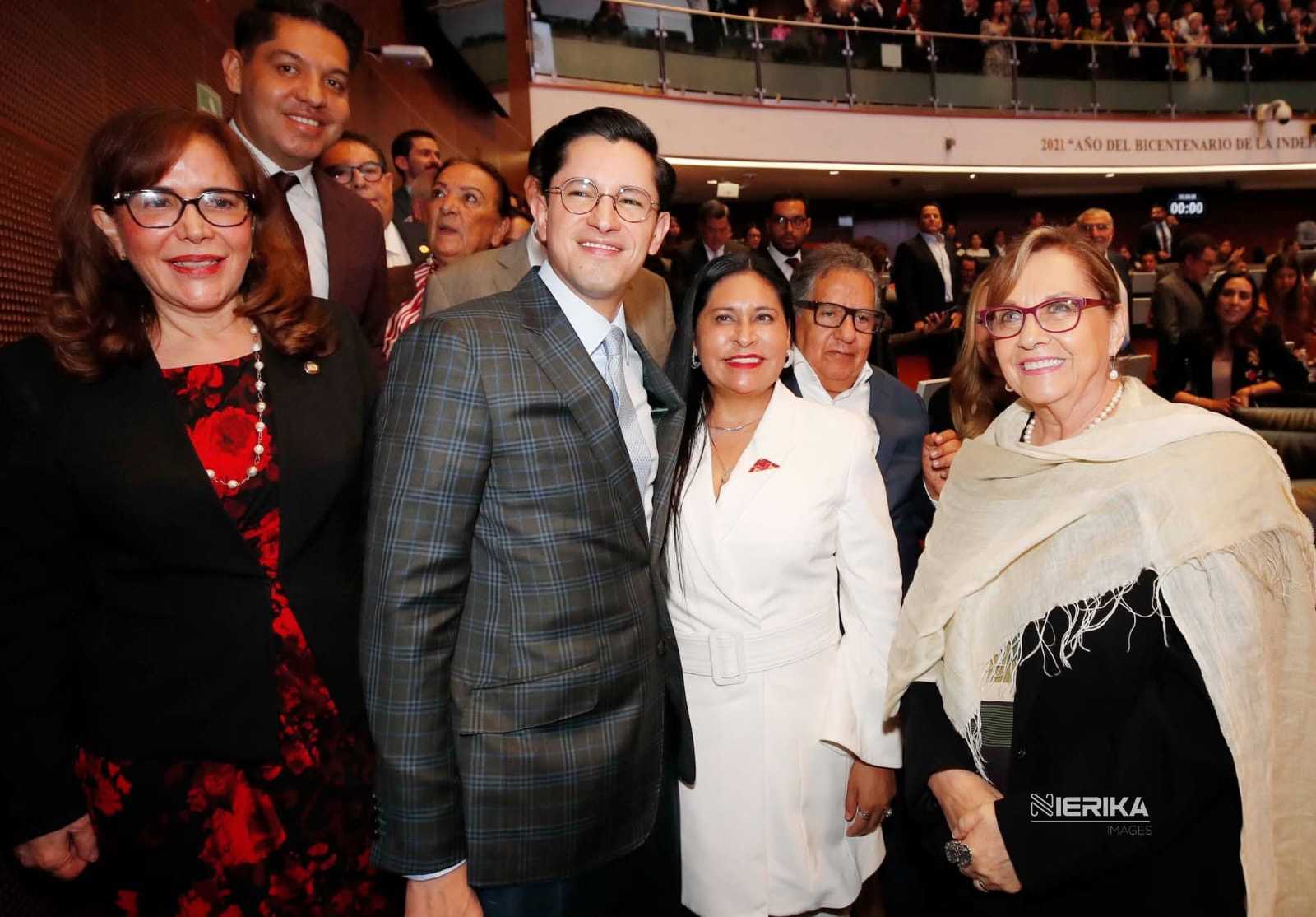 Reconoce Ana Lilia Rivera trayectoria de Roberto Velasco como nuevo canciller