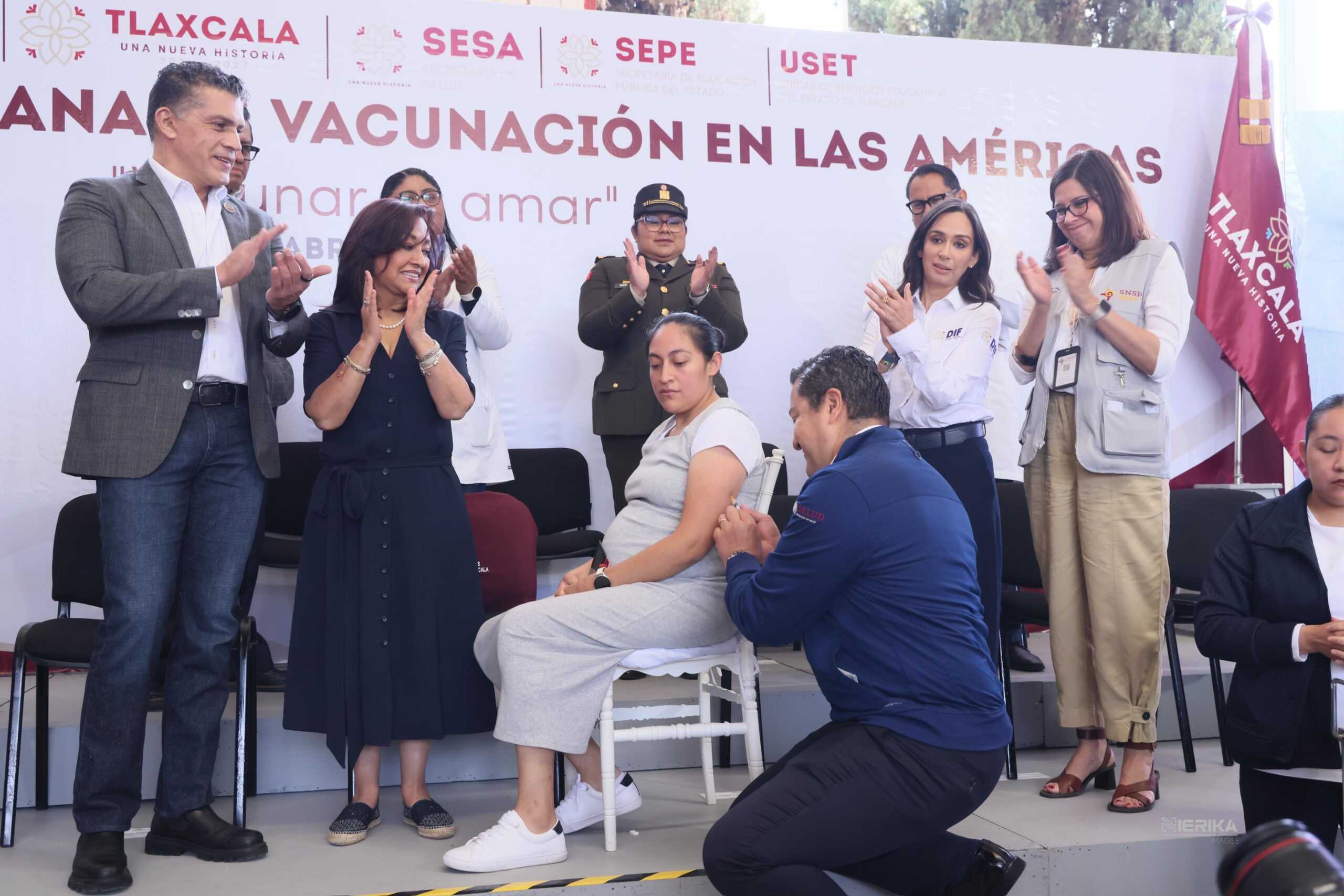 ENCABEZA GOBERNADORA ARRANQUE DE LA SEMANA NACIONAL DE VACUNACIÓN 2026