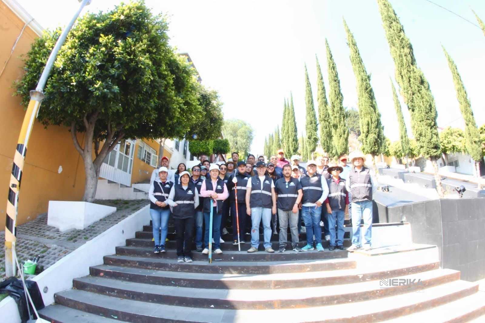 AYUNTAMIENTO DE TLAXCALA LLEVA A CABO ACCIONES PARA ALISTAR EL SENDERO SEGURO: CAMINO HACIA EMILIANO ZAPATA