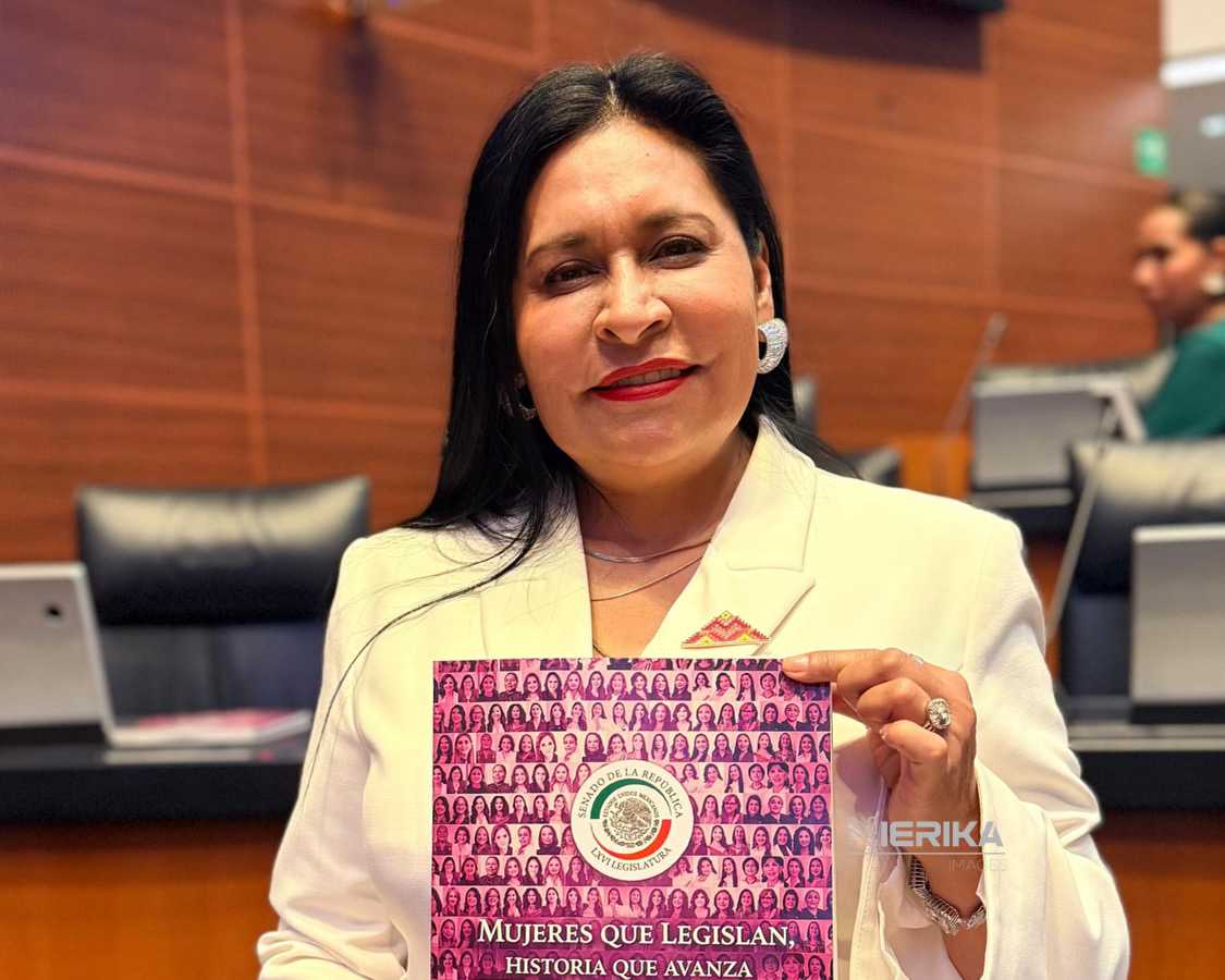 Ana Lilia Rivera, protagonista en el libro y galería del Senado “Mujeres que legislan, historia que avanza”