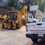 CONTINÚA AYUNTAMIENTO DE TLAXCALA LA ATENCIÓN CON BRIGADAS TRAS AFECTACIONES POR GRANIZADA EN LA CAPITAL