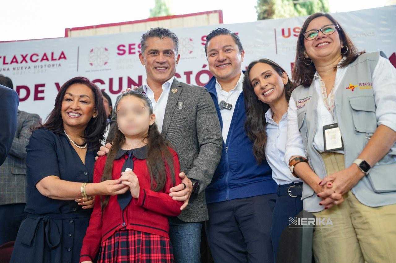 Participa Alfonso Sánchez García en la semana de vacunación