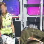 ATIENDE PROTECCIÓN CIVIL DEL MUNICIPIO DE TLAXCALA A SEXAGENARIO LESIONADO TRAS PRESUNTO ATROPELLAMIENTO