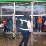 El gobierno del estado de Tlaxcala ha desplegado un operativo de atención y evaluación tras intensa granizada