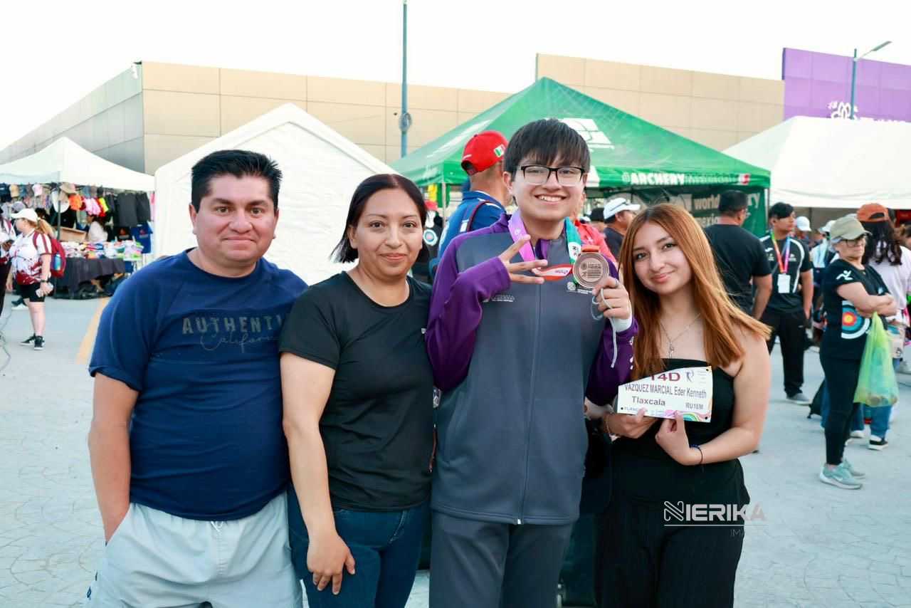 GANA TLAXCALA MEDALLA DE BRONCE EN TIRO CON ARCO DE LA OLIMPIADA NACIONAL