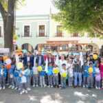 AYUNTAMIENTO DE TLAXCALA Y SECTURE REALIZAN RECORRIDO TURÍSTICO INFANTIL POR EL DÍA DE LA NIÑEZ