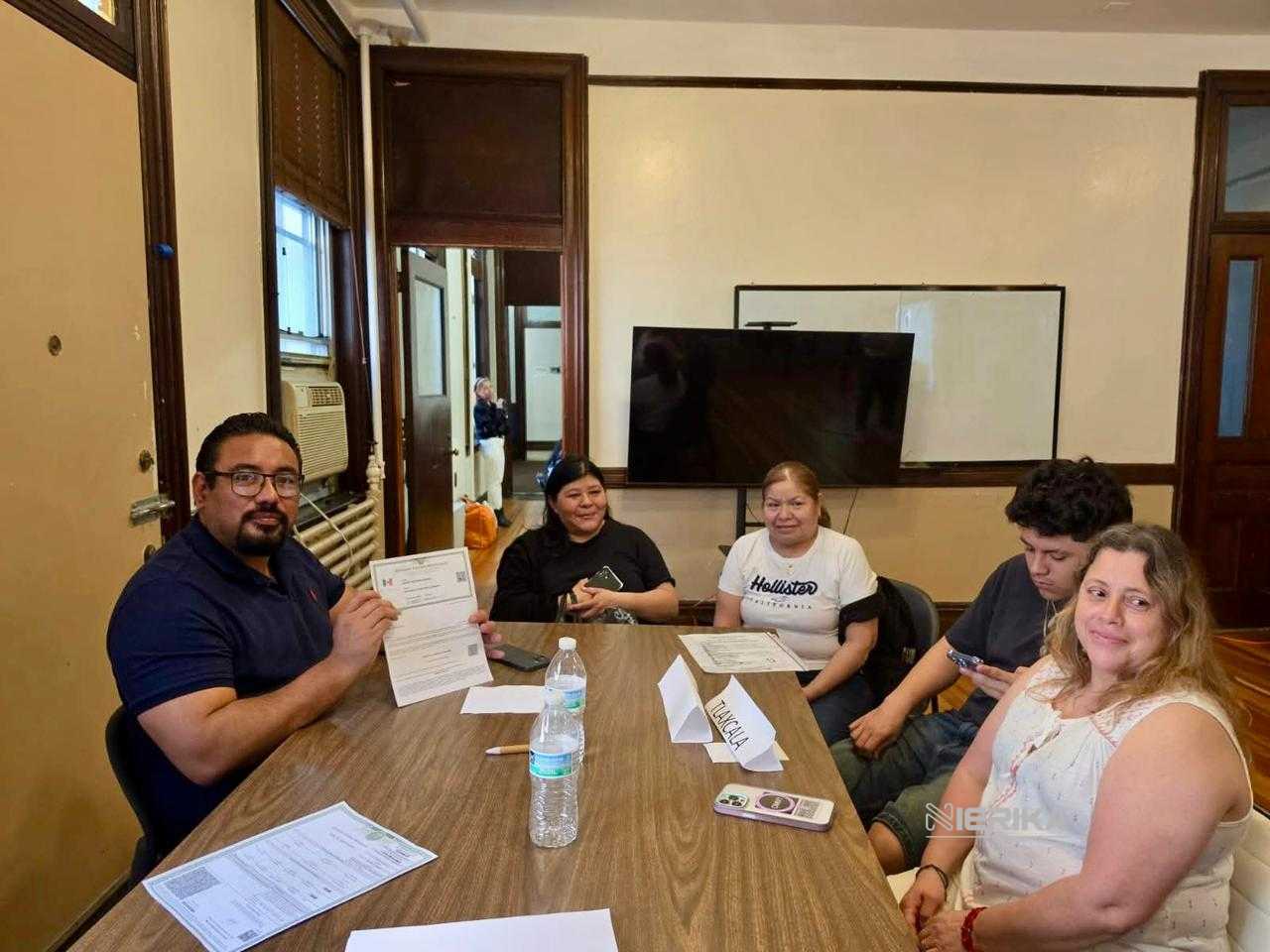 GOBIERNO DE TLAXCALA LLEVA SERVICIOS DE REGISTRO CIVIL A MIGRANTES EN NUEVA YORK