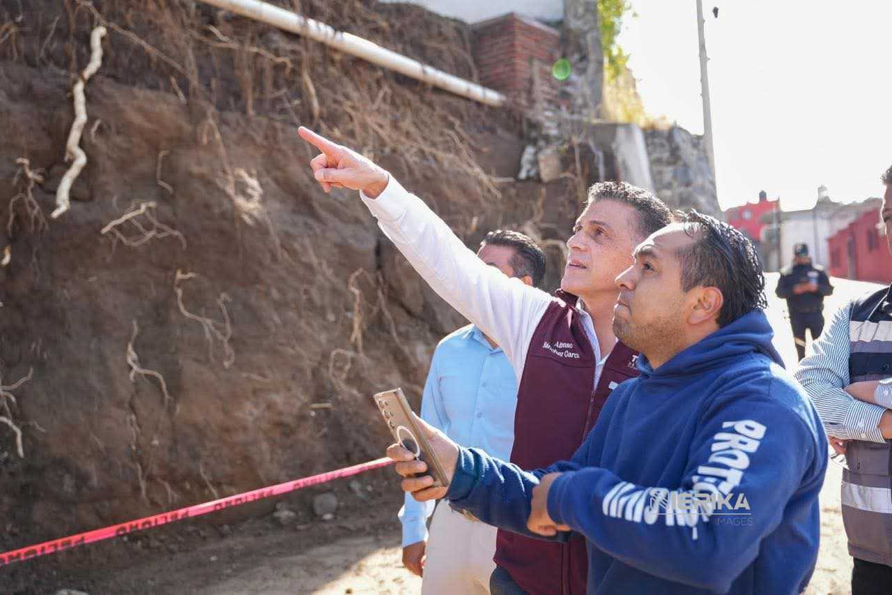 SUPERVISA ALCALDE ALFONSO SÁNCHEZ GARCÍA AVANCES EN LA REHABILITACIÓN DE ZONAS AFECTADAS POR GRANIZADA