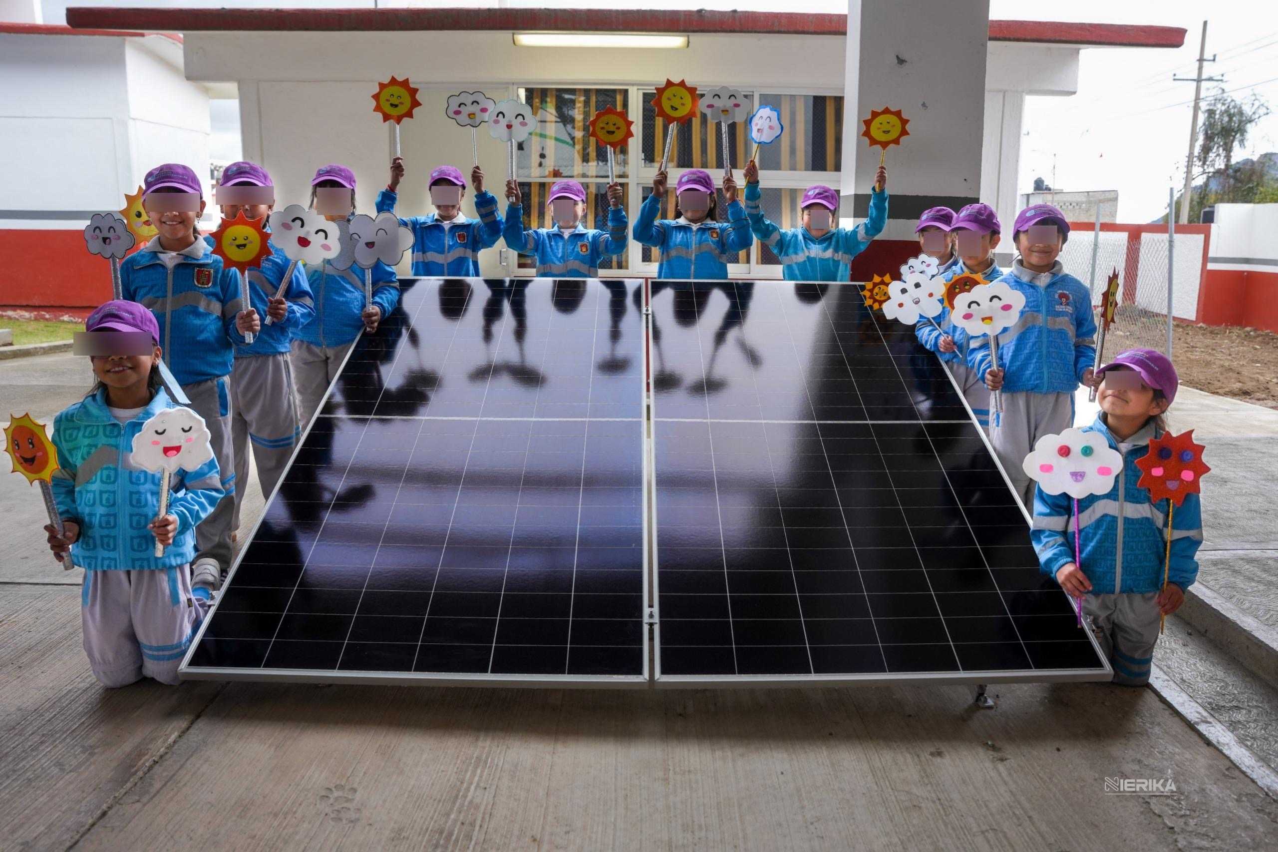 IMPULSAN EN TLAXCALA ESCUELAS AUTOSUSTENTABLES PARA MEJORAR BIENESTAR EDUCATIVO