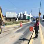 CONTINÚA LA CAPAM CON ACCIONES FOCALIZADAS PARA ATENDER AFECTACIONES POR GRANIZO Y LLUVIA AHORA EN BULEVAR GASODUCTO