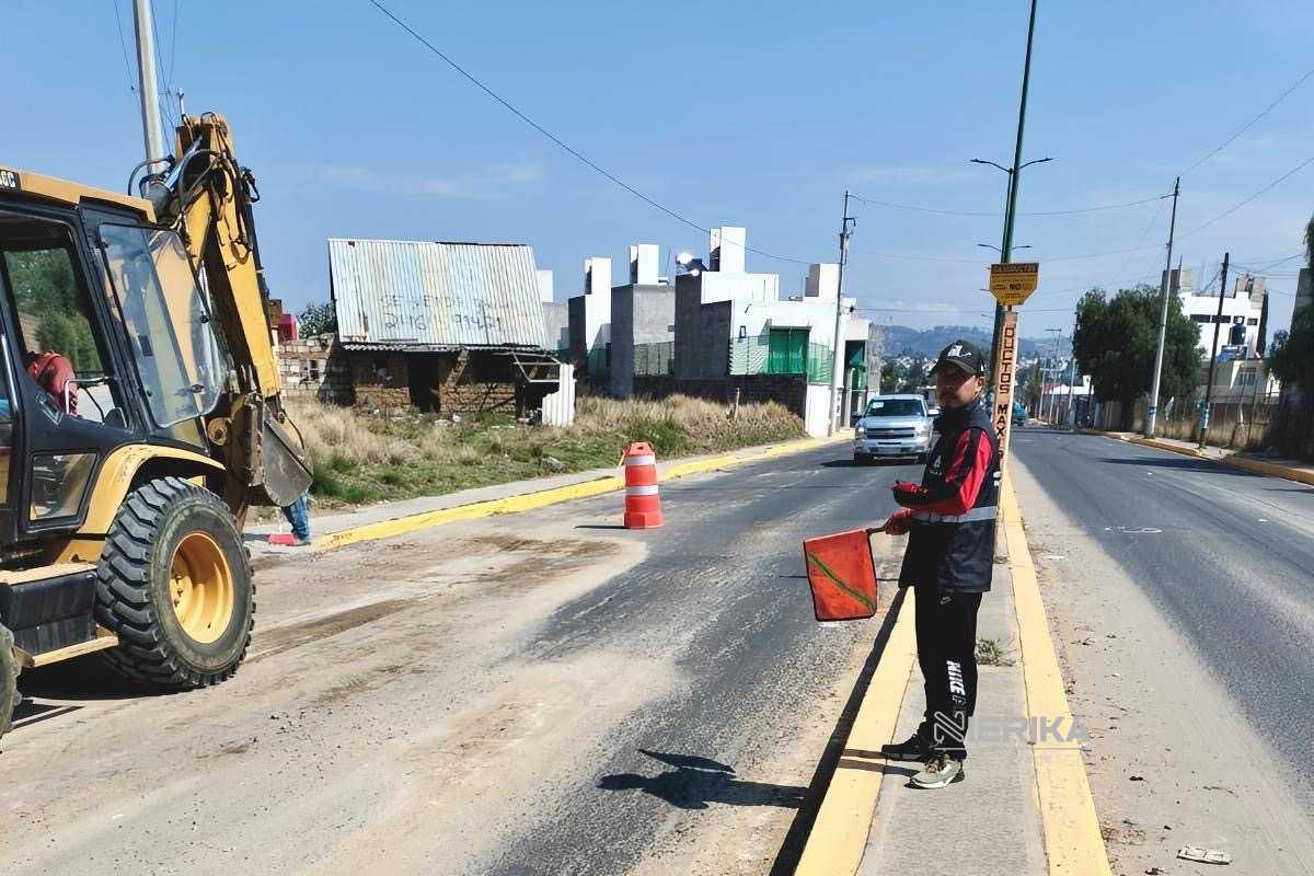 CONTINÚA LA CAPAM CON ACCIONES FOCALIZADAS PARA ATENDER AFECTACIONES POR GRANIZO Y LLUVIA AHORA EN BULEVAR GASODUCTO