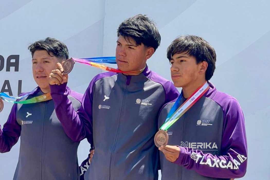 SUMA CICLISMO DE RUTA TRES MEDALLAS MÁS PARA TLAXCALA EN LA OLIMPIADA NACIONAL
