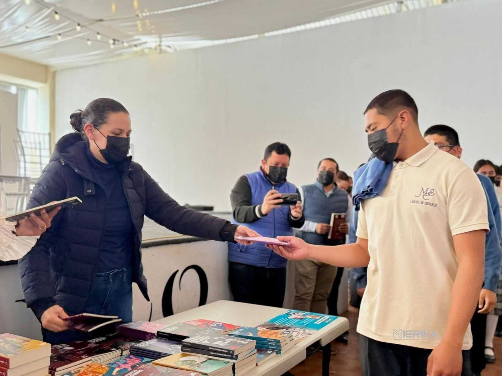 JORNADA “25 PARA EL 25” DE LA SECRETARÍA DE CULTURA LLEVARÁ LIBROS A JÓVENES EN SEIS MUNICIPIOS DE TLAXCALA