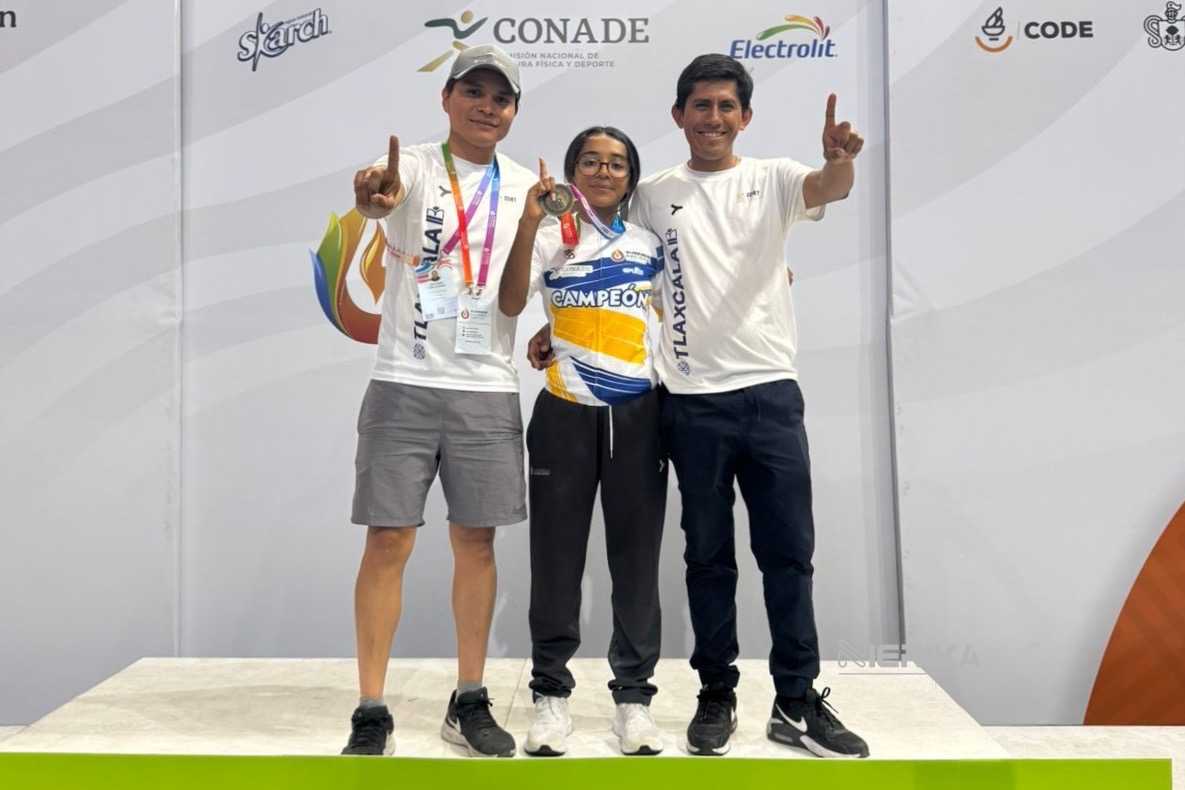 GANA DOMINIQUE SÁNCHEZ MEDALLA DE ORO PARA TLAXCALA EN CICLISMO DE PISTA
