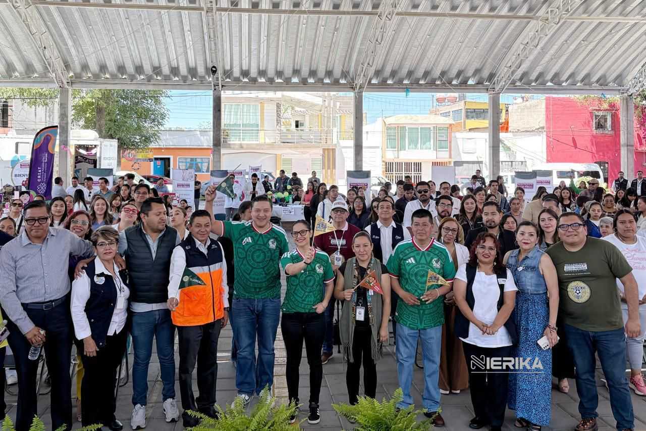 CON GRAN RESPUESTA CIUDADANA GOBIERNO MUNICIPAL DE TLAXCALA Y SESA CONCLUYEN SEMANA NACIONAL DE SALUD PÚBLICA 2026