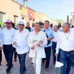 Con paso firme en el corazón de Tlaxcala, Ana Lilia Rivera camina junto a la clase trabajadora