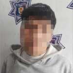 Coordinación entre corporaciones logra detención de presunto ladrón en Apizaco.